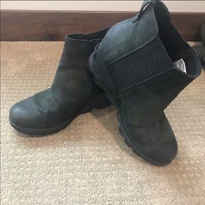 Sorel Joan of Arctic Chelsea Wedge size 8 Black